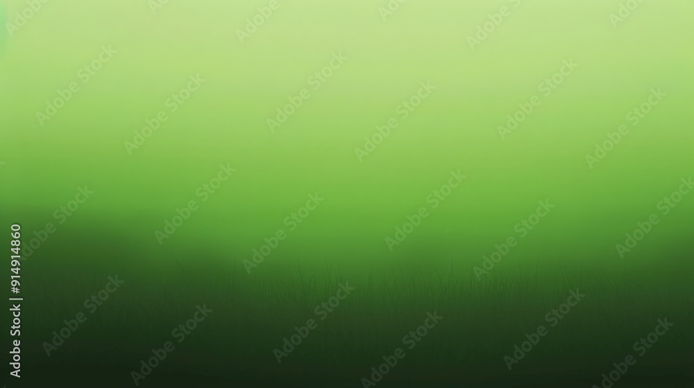 Abstract green gradient background with grass silhouette. Abstract green gradient background with grass silhouette.