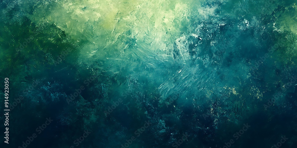 Abstract green and blue textured background, blending colors Abstract green and blue textured background, blending colors