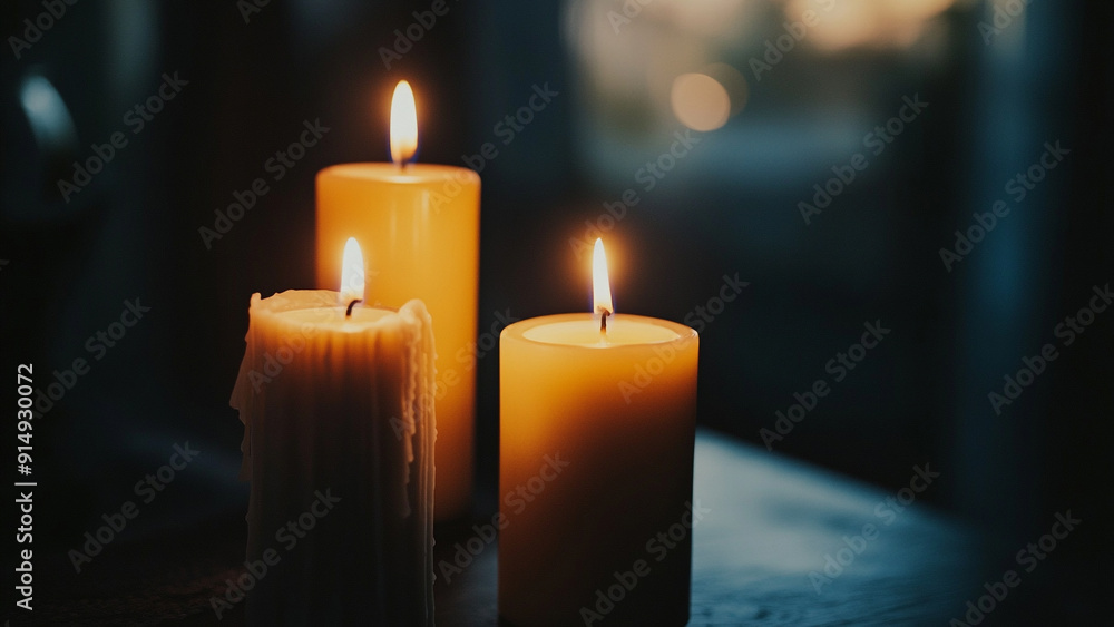 Warm Candlelight Serenity Warm Candlelight Serenity