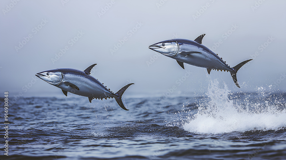 Fototapeta premium tuna in water