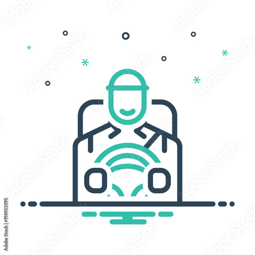 Mix icon for drive