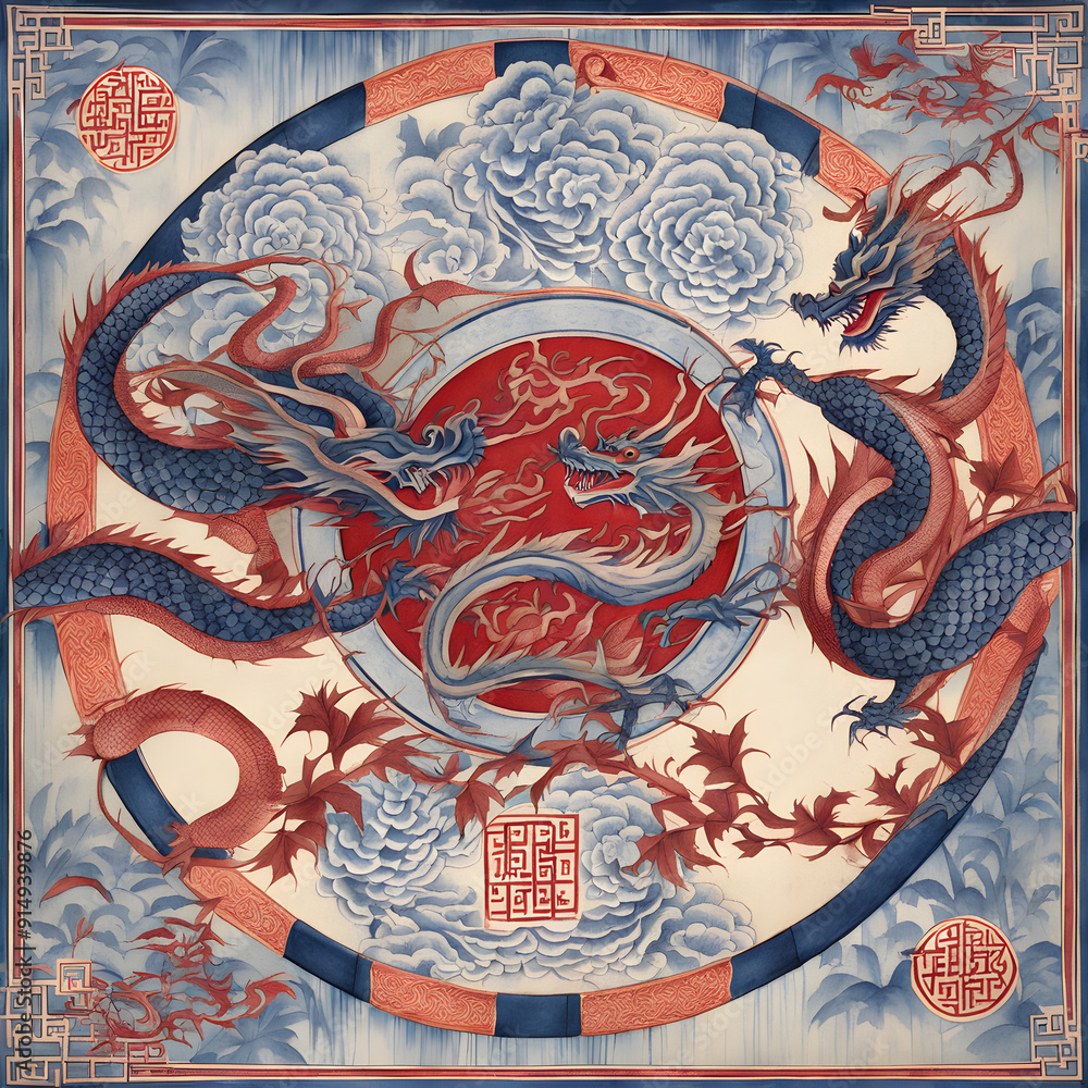 Oriental pattern Oriental pattern