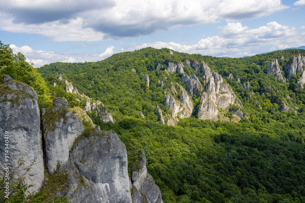 Obraz premium Strážov Mountains are know as the “Slovak Dolomites