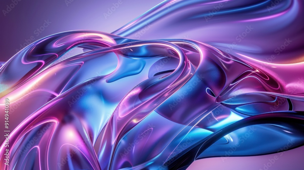 Fototapeta premium Abstract Liquid Art