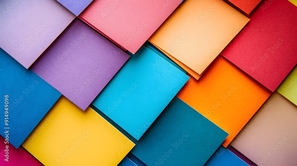 Abstract Colorful Geometric Shapes Background. Abstract Colorful Geometric Shapes Background.