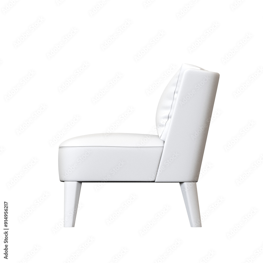 armchair isolate on a transparent background, comfortable furniture for home interior, 3D illustration, cg render armchair isolate on a transparent background, comfortable furniture for home interior, 3D illustration, cg render