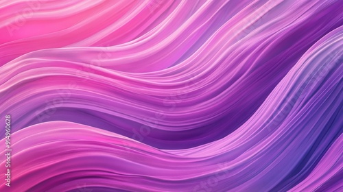 Abstract pink and purple flowing lines, wavy