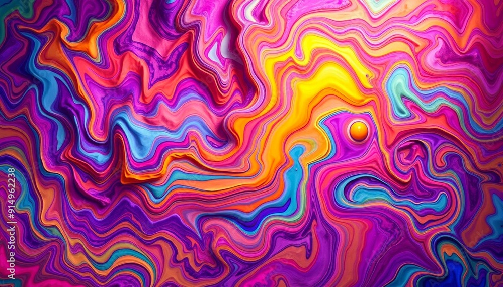 Fototapeta premium rainbow splash,watercolor,spray-paint style,background
