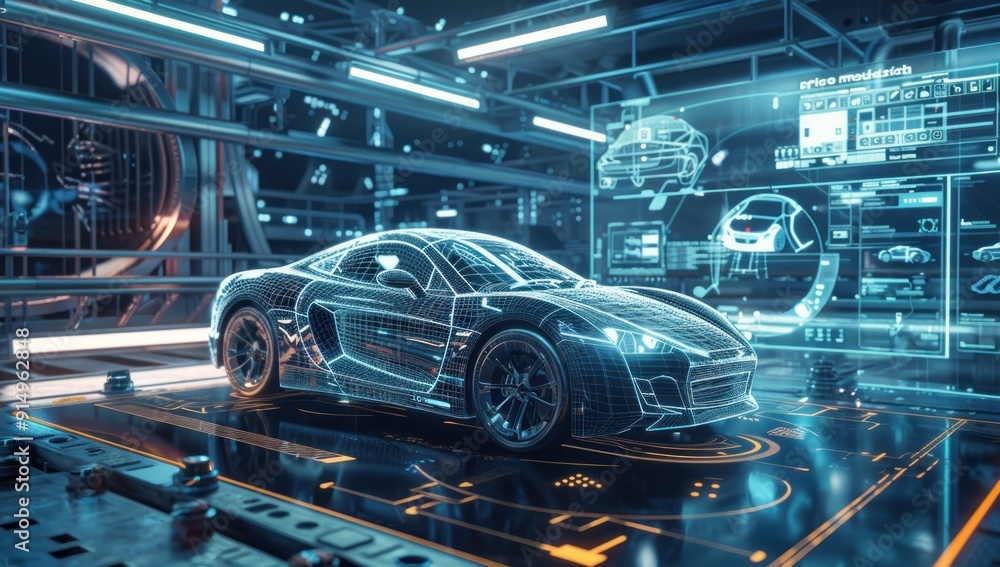 Futuristic Car Design Concept Futuristic Car Design Concept