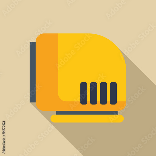 Electric sander showing heating ventilation system for home repair