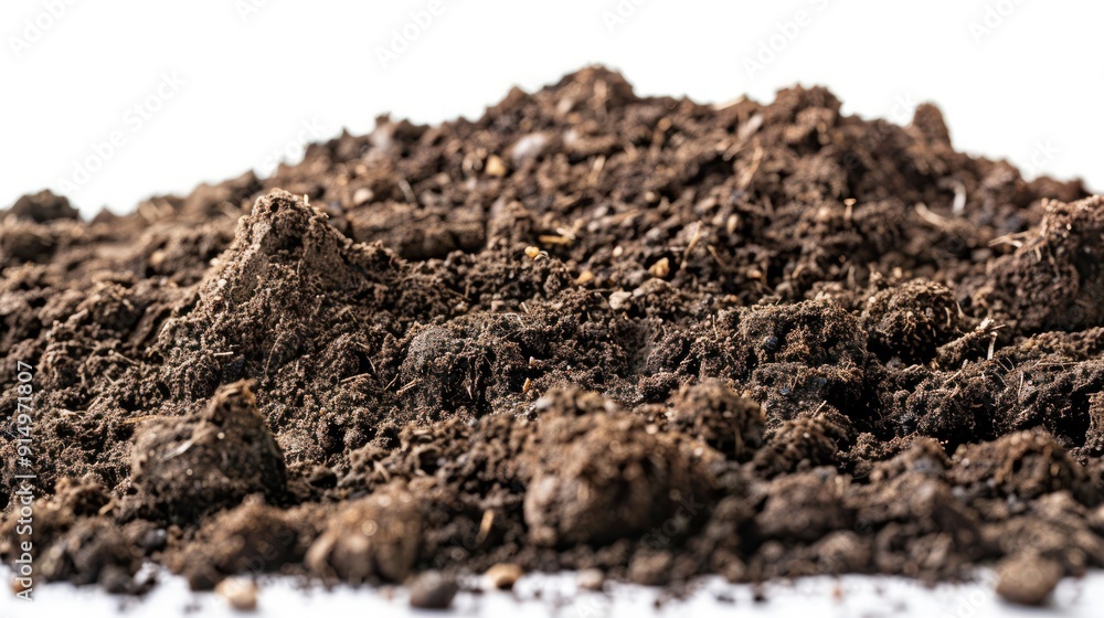 Close-up of Dark Soil Close-up of Dark Soil