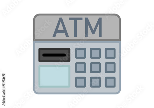 Cajero de banco ATM para sacar dinero