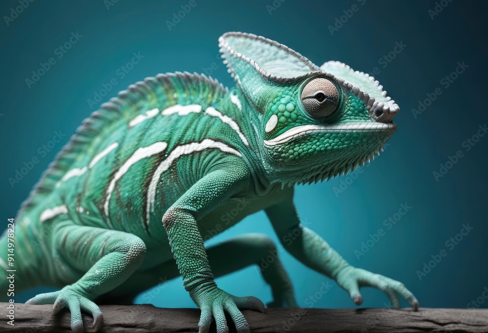 Fototapeta premium Chameleon background , ai