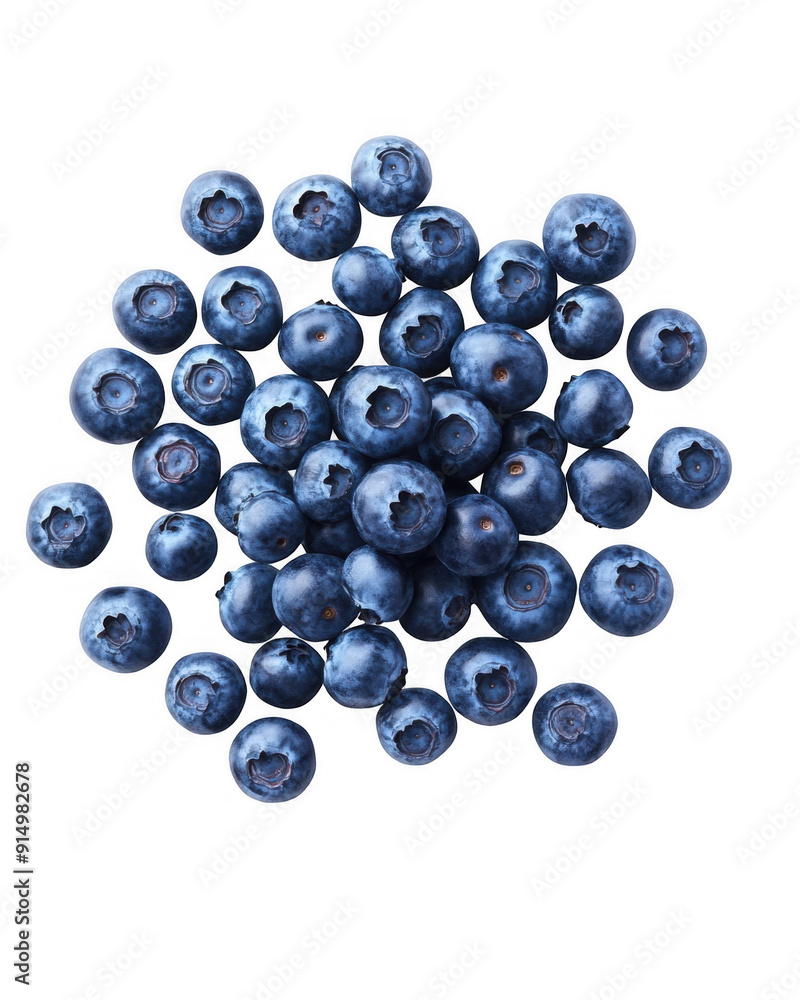 Scattered Blueberries Scattered Blueberries