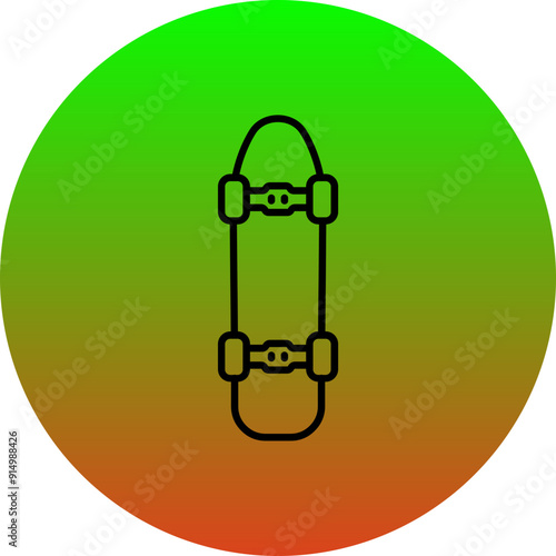 Skateboard Icon