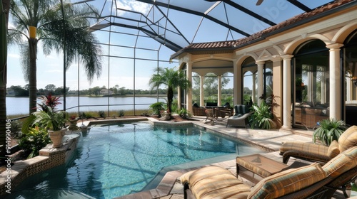 Luxury Poolside Oasis