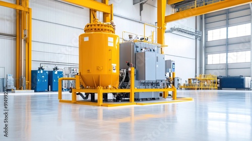 Advanced materials recycling plant, molecular separation.