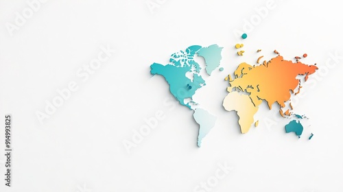 Illustration of a global connection through shared interests and hobbies