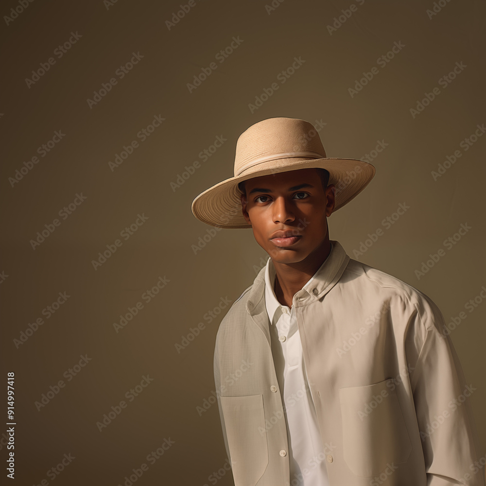 Urban casual streetwear fashion photoshoot with a stylish black man Urban casual streetwear fashion photoshoot with a stylish black man