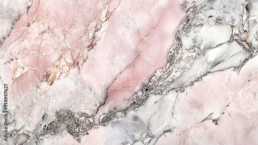 Pink and Gray Swirling Marble Texture Pink and Gray Swirling Marble Texture