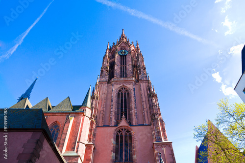 Frankfurt Cathedral Kaiserdon St Bartholomaus in Germany.  photo