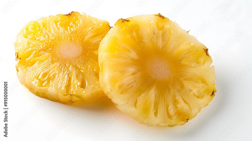 Fresh Pineapple Slices: A Tropical Taste of Summer Fresh Pineapple Slices: A Tropical Taste of Summer
