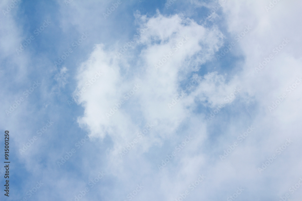 Blue sky and white puffy clouds
Blue sky and white puffy clouds