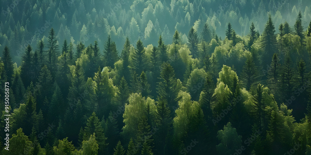 Aerial View of a Lush Green Forest with Tall Trees - Photo Aerial View of a Lush Green Forest with Tall Trees - Photo