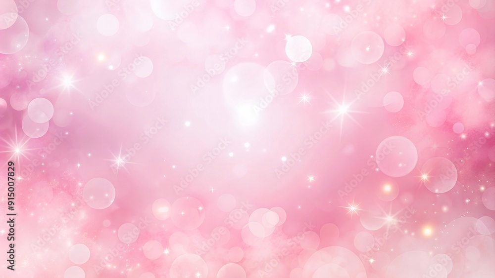 Pink Pastel Background with Watercolor Splash Pink Pastel Background with Watercolor Splash