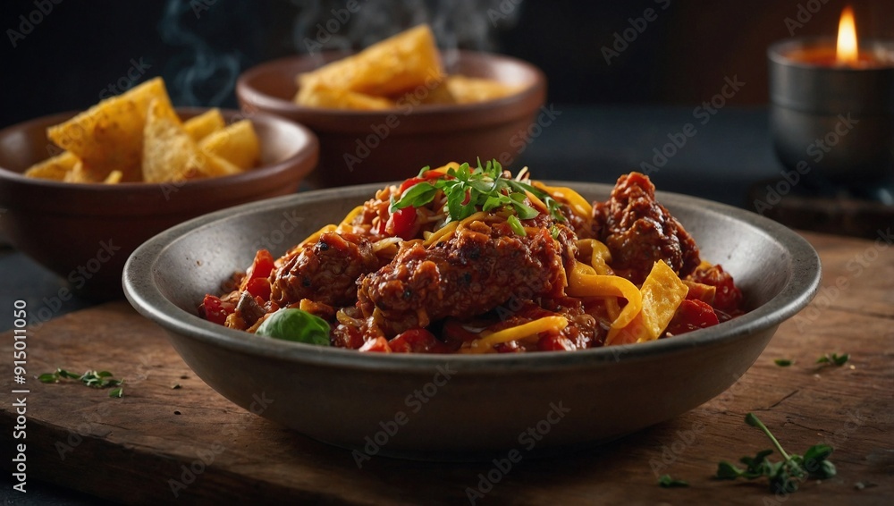 Fototapeta premium stew with vegetables
