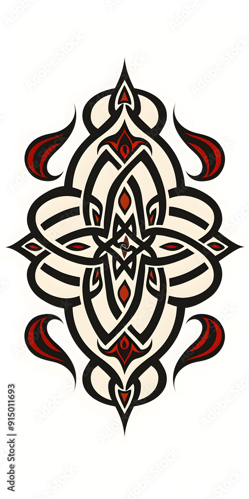 Celtic Tribal Tattoo traditional tattoo illustration Celtic Tribal Tattoo traditional tattoo illustration