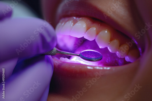 Fluoride treatment, dentist...