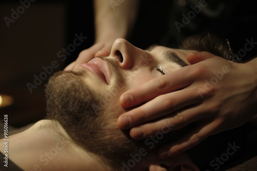 Male beauty treatment