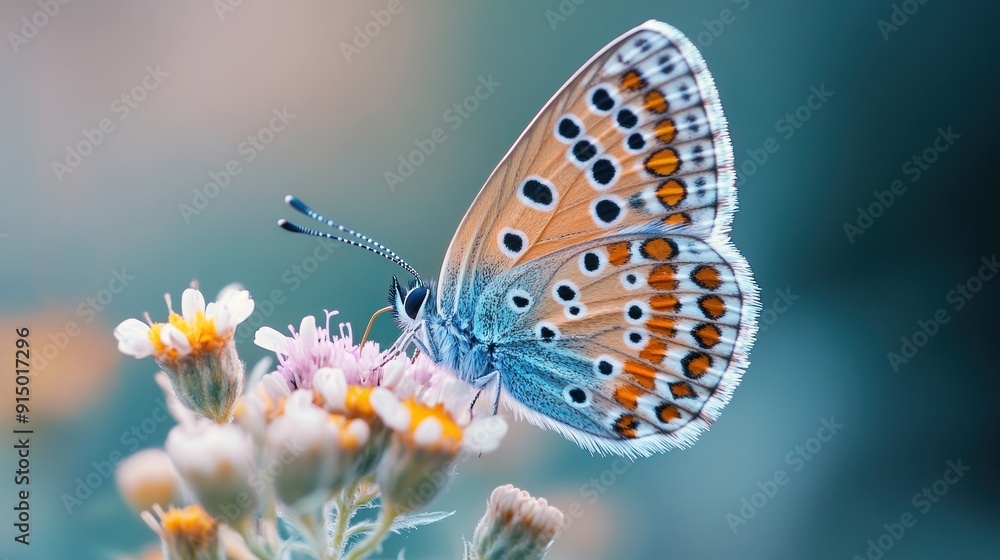 Obraz premium Butterfly on flower