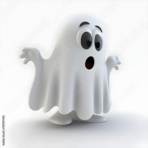 CUTE 3D CARTOON GHOSTS 5 photo