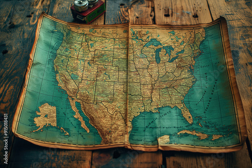 Old us road map