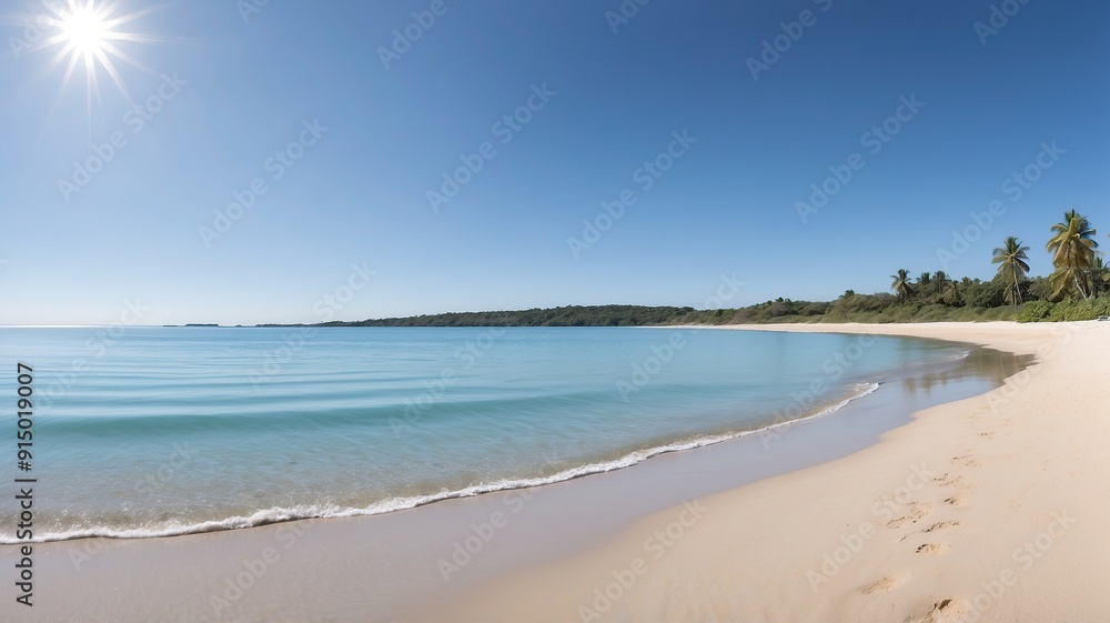 A Serene Ocean Scene with Gentle Waves A Serene Ocean Scene with Gentle Waves