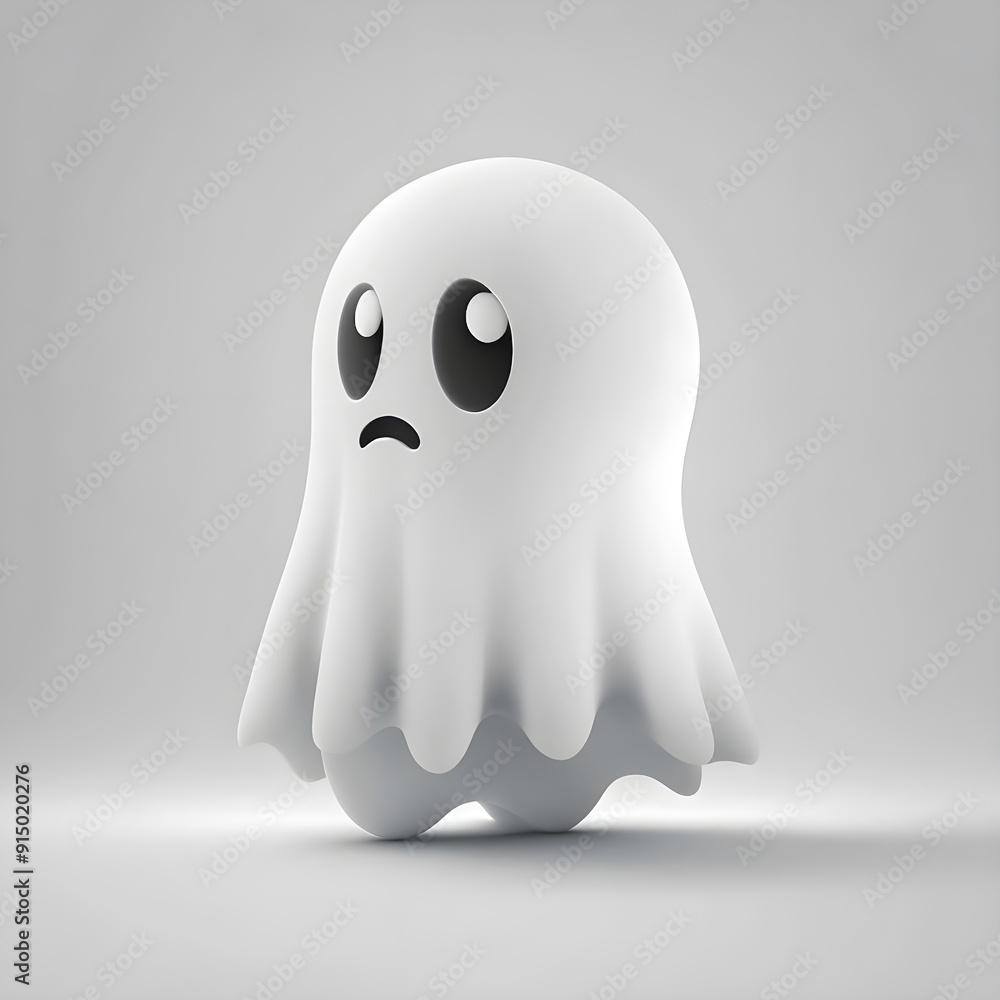 CUTE 3D CARTOON GHOSTS 6 CUTE 3D CARTOON GHOSTS 6