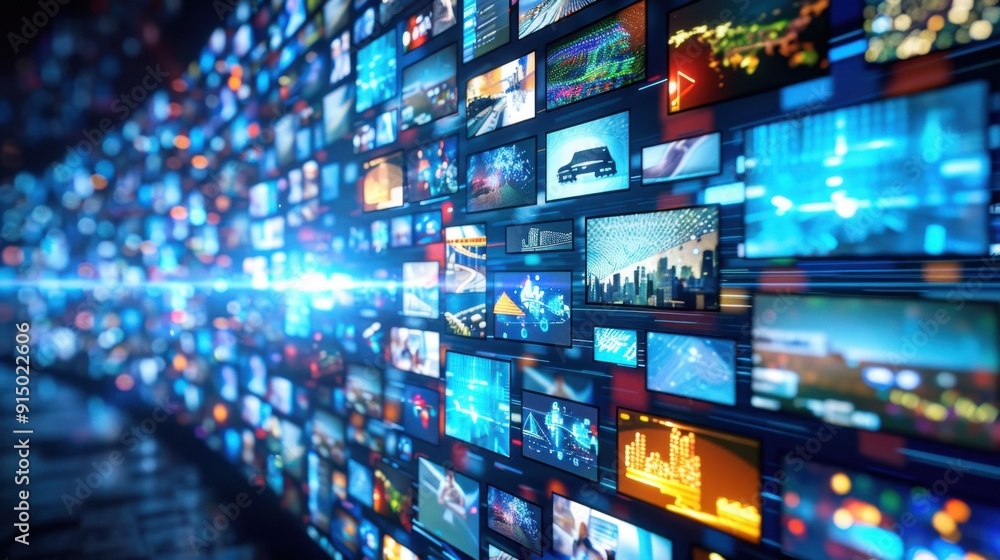 IPTV (Internet Protocol Television): Transmits TV content over internet protocols, allowing users to access both live television and on-demand media through streaming services.
IPTV (Internet Protocol Television): Transmits TV content over internet protocols, allowing users to access both live television and on-demand media through streaming services.