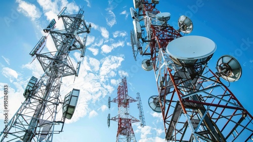 UMTS (Universal Mobile Telecommunications System): A third-generation mobile system that extends GSM capabilities, providing faster data and improved communication services.
 photo