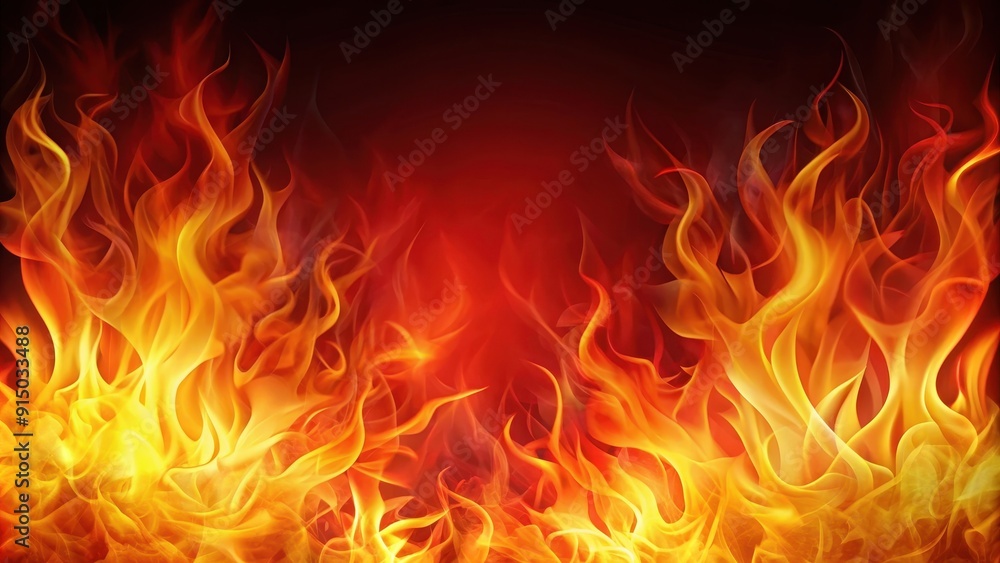 Abstract fiery background with vibrant red, orange, and yellow flames , flames, fire, abstract, background, texture, burning, heat Abstract fiery background with vibrant red, orange, and yellow flames , flames, fire, abstract, background, texture, burning, heat