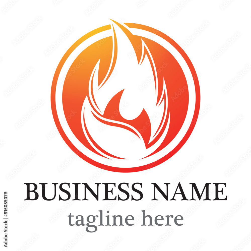 Fire and leaf logo design Fire and leaf logo design