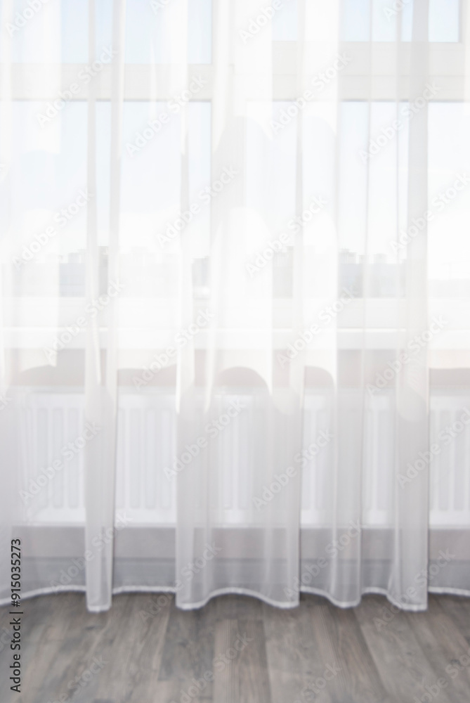 A light room with a white curtain. A sunny window background. A light room window. A light room with a white curtain. A sunny window background. A light room window.