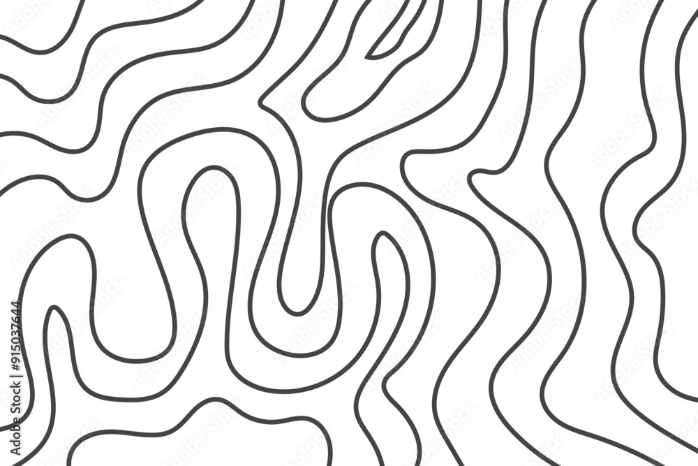 Line Art Black Background Design