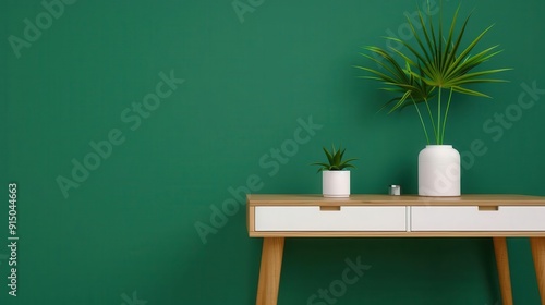 Wallpaper Mural Study flat design side view desk theme water color Complementary Color Scheme Torontodigital.ca