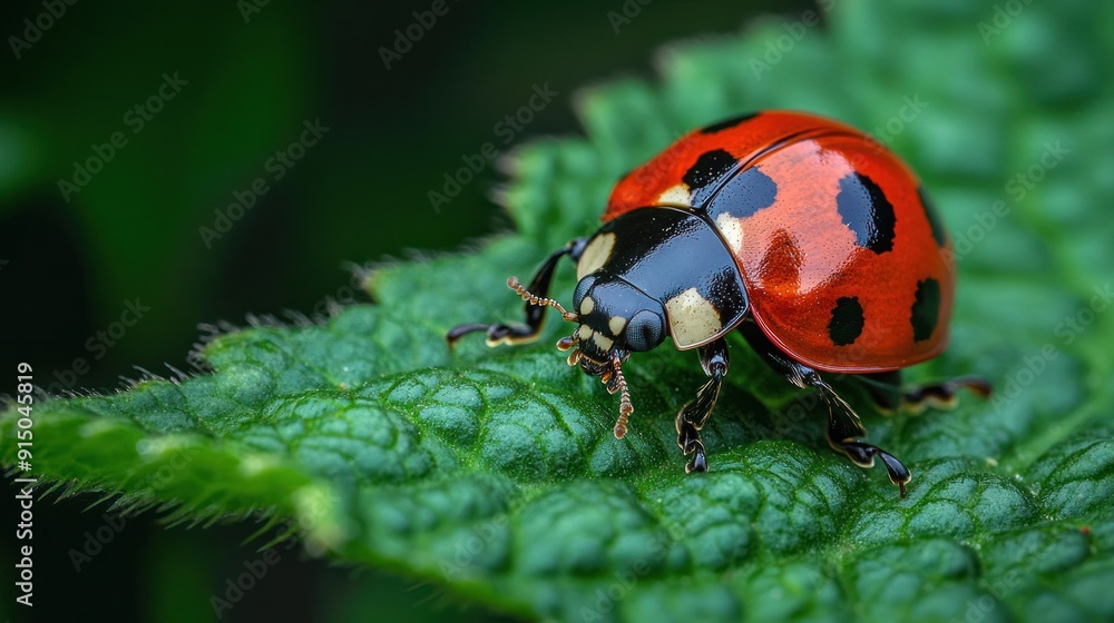 Ladybug on a Leaf Ladybug on a Leaf
