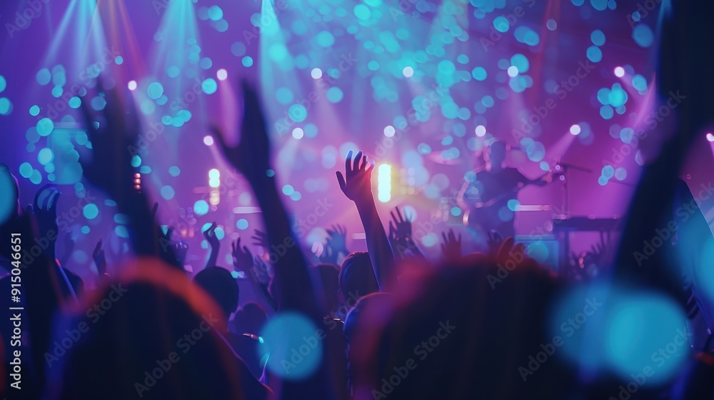 The Concert Crowd Celebration The Concert Crowd Celebration