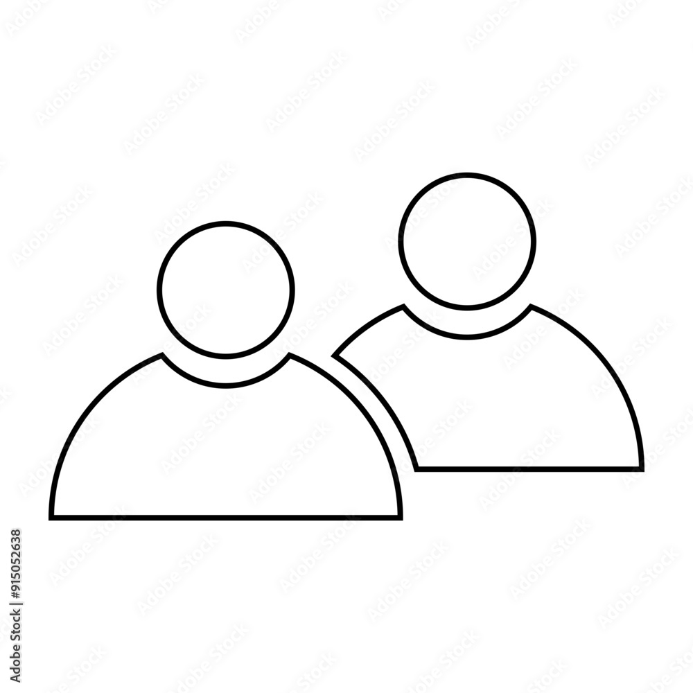 Team Icon, Simple Icon Vector Design, best used for presentation, application, web and banner Team Icon, Simple Icon Vector Design, best used for presentation, application, web and banner