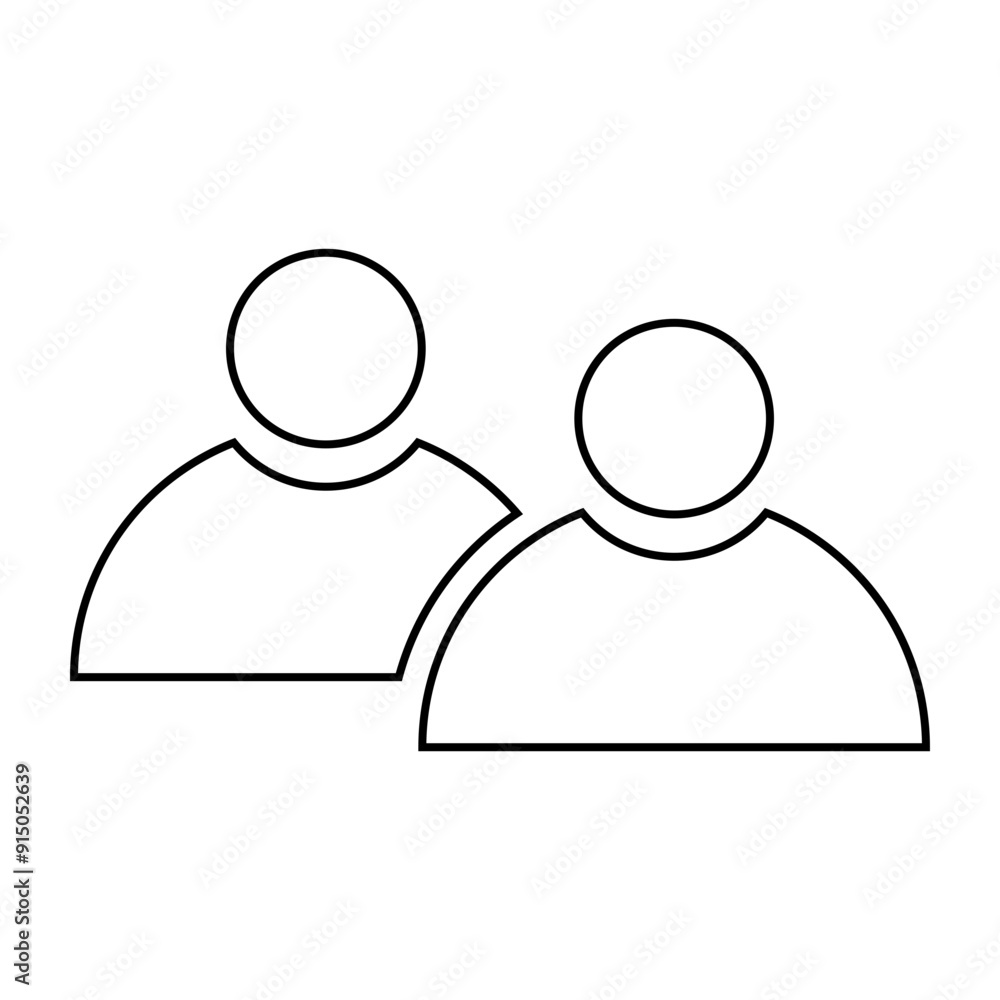 Team Icon, Simple Icon Vector Design, best used for presentation, application, web and banner Team Icon, Simple Icon Vector Design, best used for presentation, application, web and banner