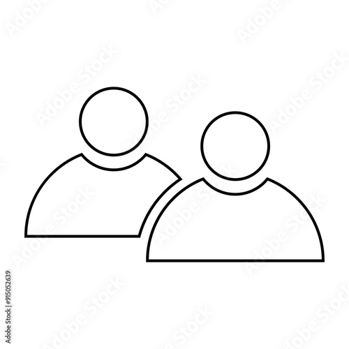 Team Icon, Simple Icon Vector Design, best used for presentation, application, web and banner